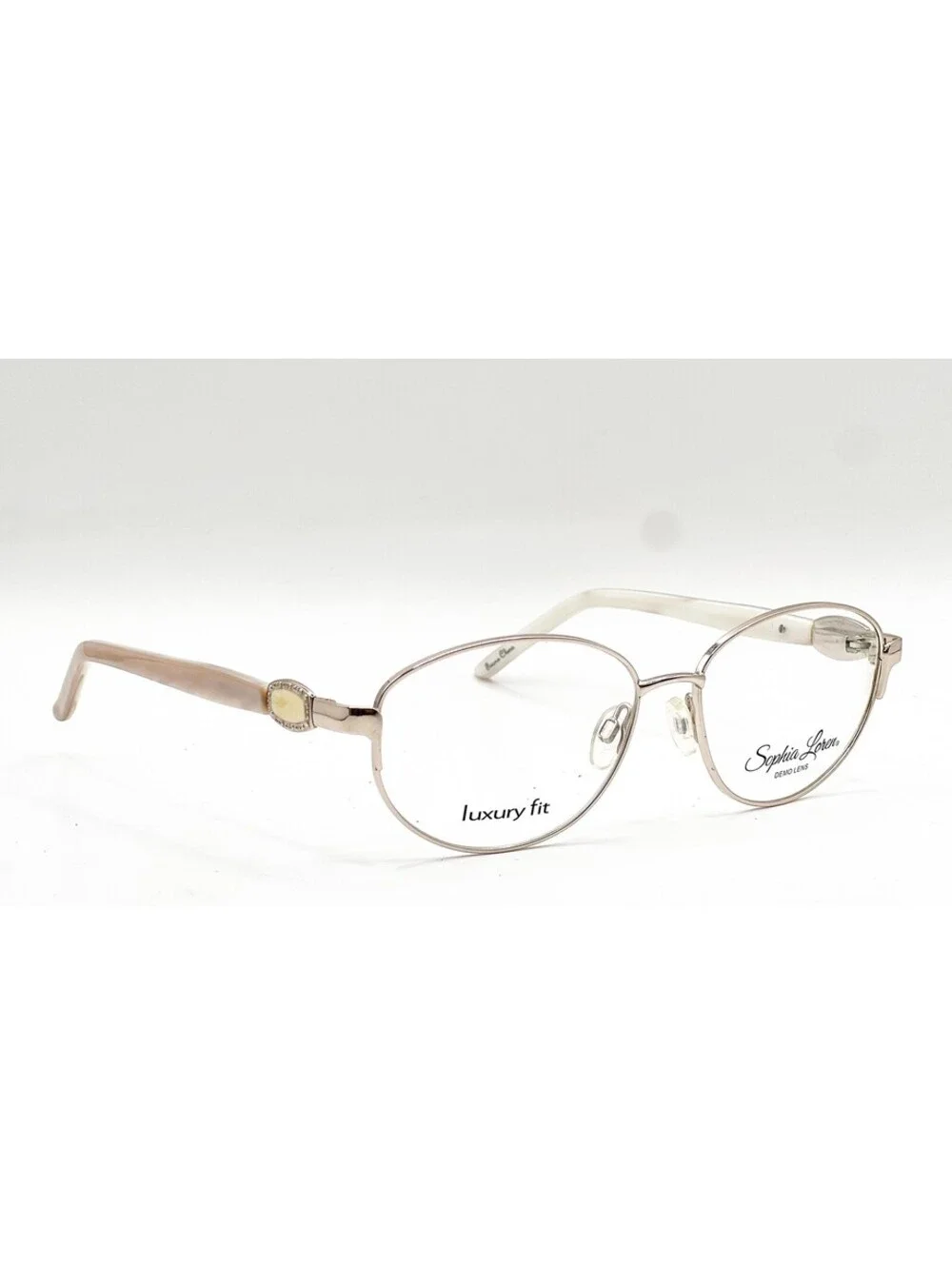 Sophia Loren Zyloware 057 Gold Authentic Eyeglasses 56-16-135